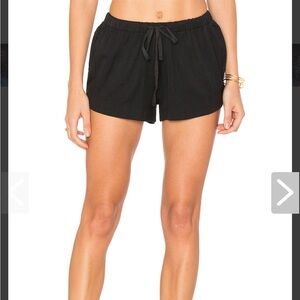 RVCA Black High Waist Shorts Athletic Style